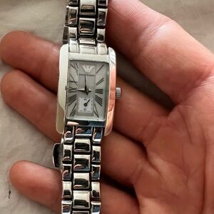 Emporio Armani Silver Bracelet Watch
